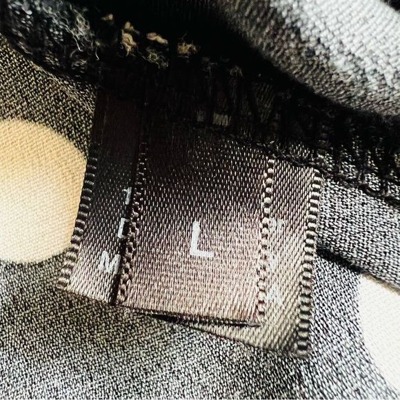 REFORMATION x NASTY GAL Polka Dot Halter Jumpsuit in Black Size L - Picture 8 of 9